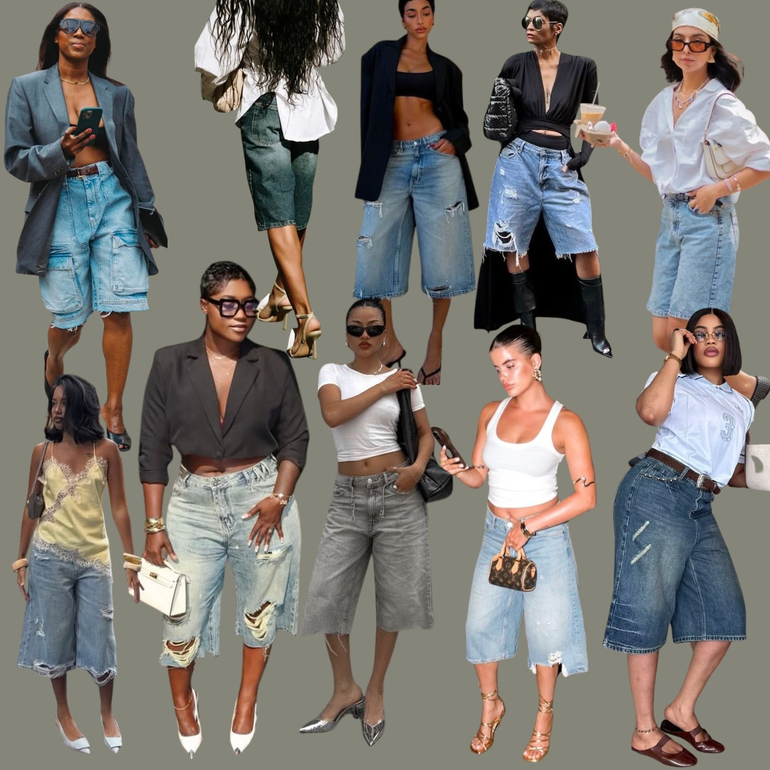 The tailored, knee-grazing denim version that's been everywhere this season. Dress them up with a draped top and heeled sandal or keep it casual with your smock top and flats. One of the most versatile bottoms in this edit. 

 #LTKSeasonal #LTKSaleAlert #LTKPetite