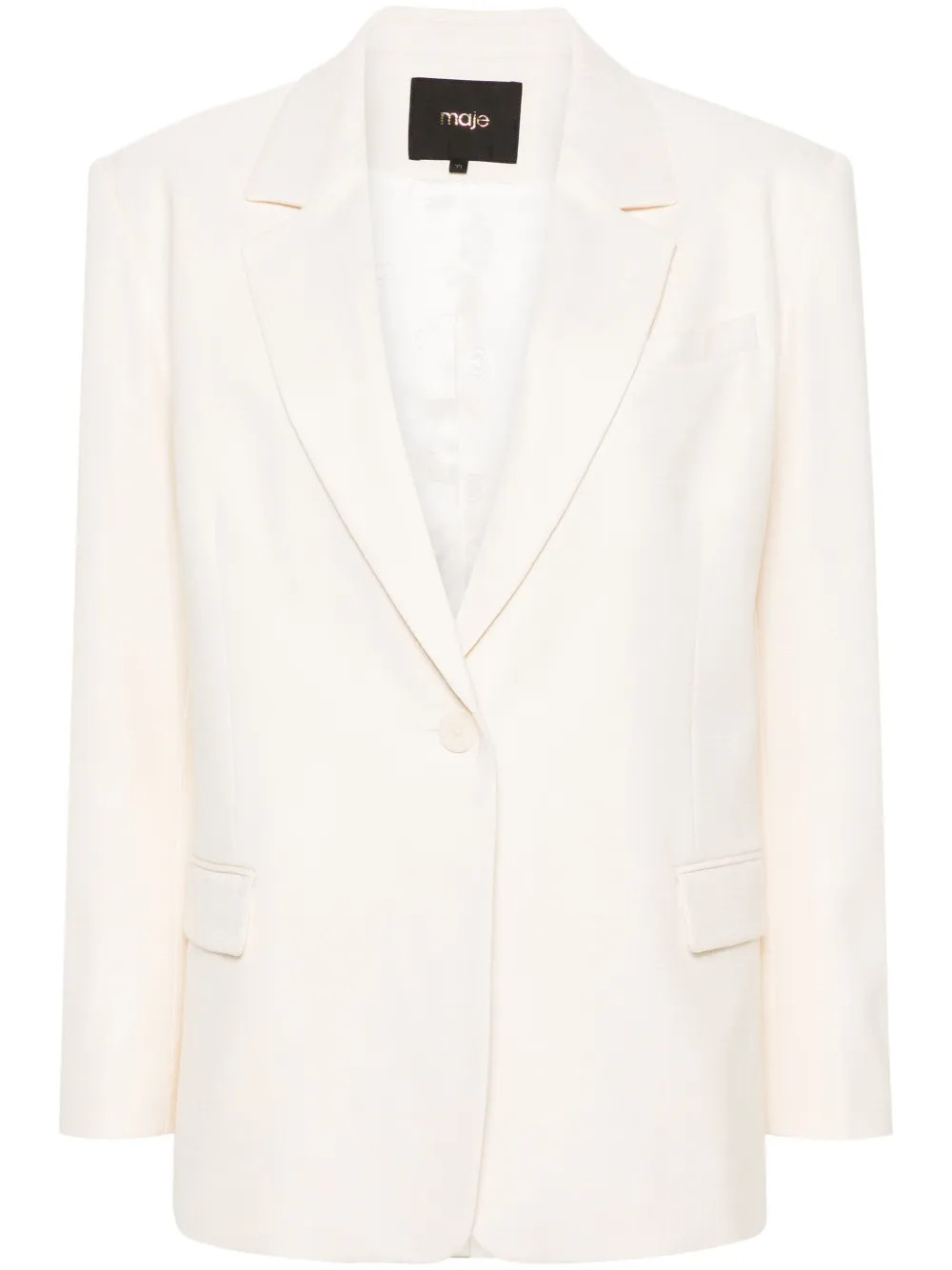 Maje single-breasted Blazer - Farfetch | Farfetch Global
