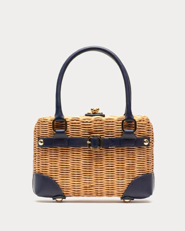Lady Basket - Navy | Frances Valentine