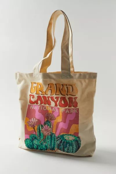 National Parks Graphic Tote Bag | Urban Outfitters (US and RoW)