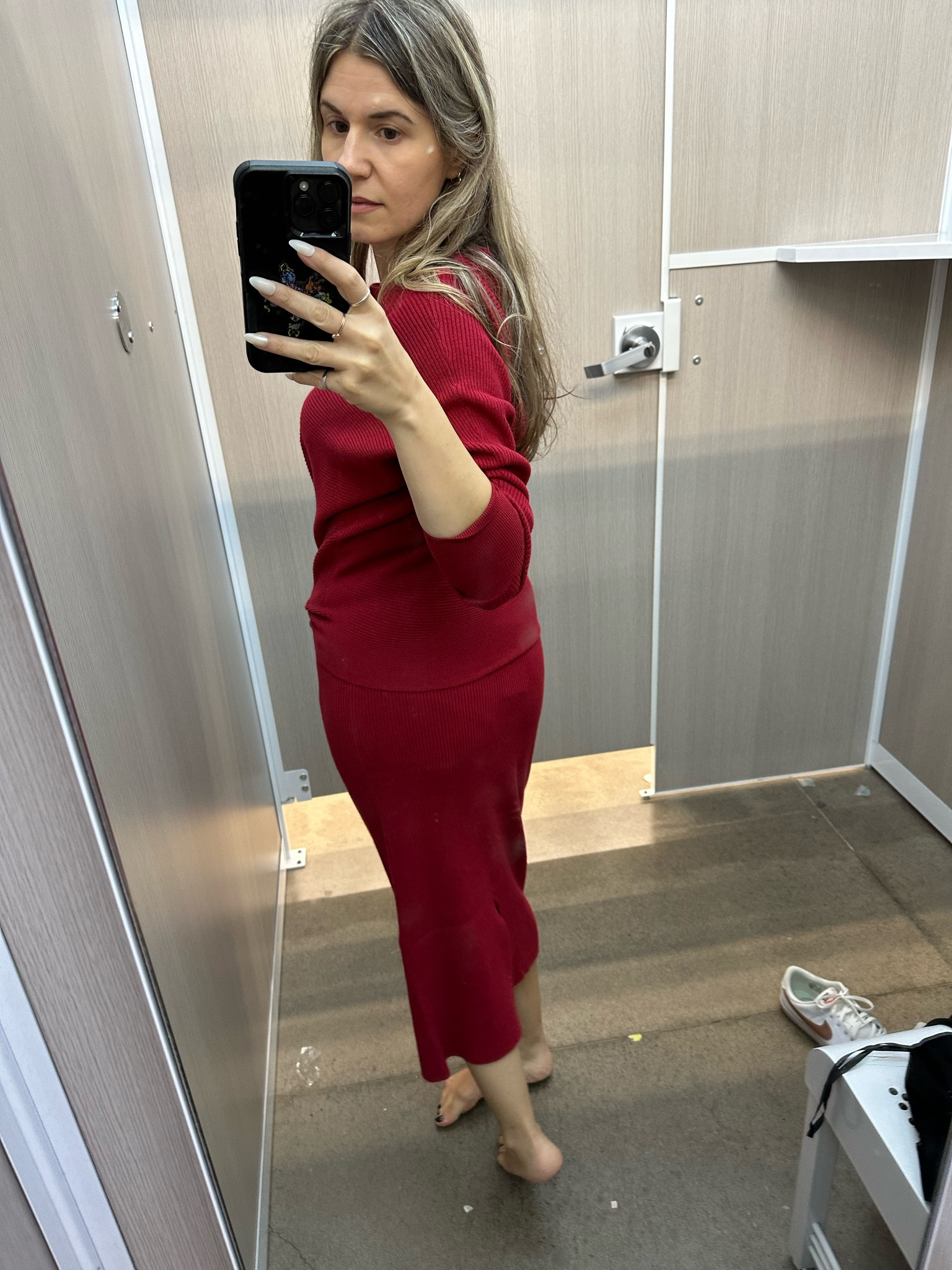 Walmart set. Size xs in sweater and small in skirt. Set is under $50

#LTKworkwear #LTKautumn #LTKcanada