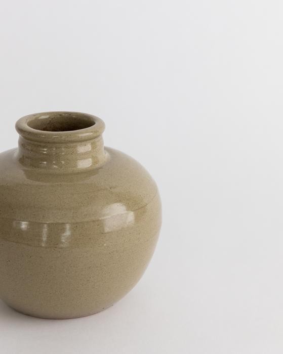 Brookings Sand Stoneware Vase | McGee & Co.