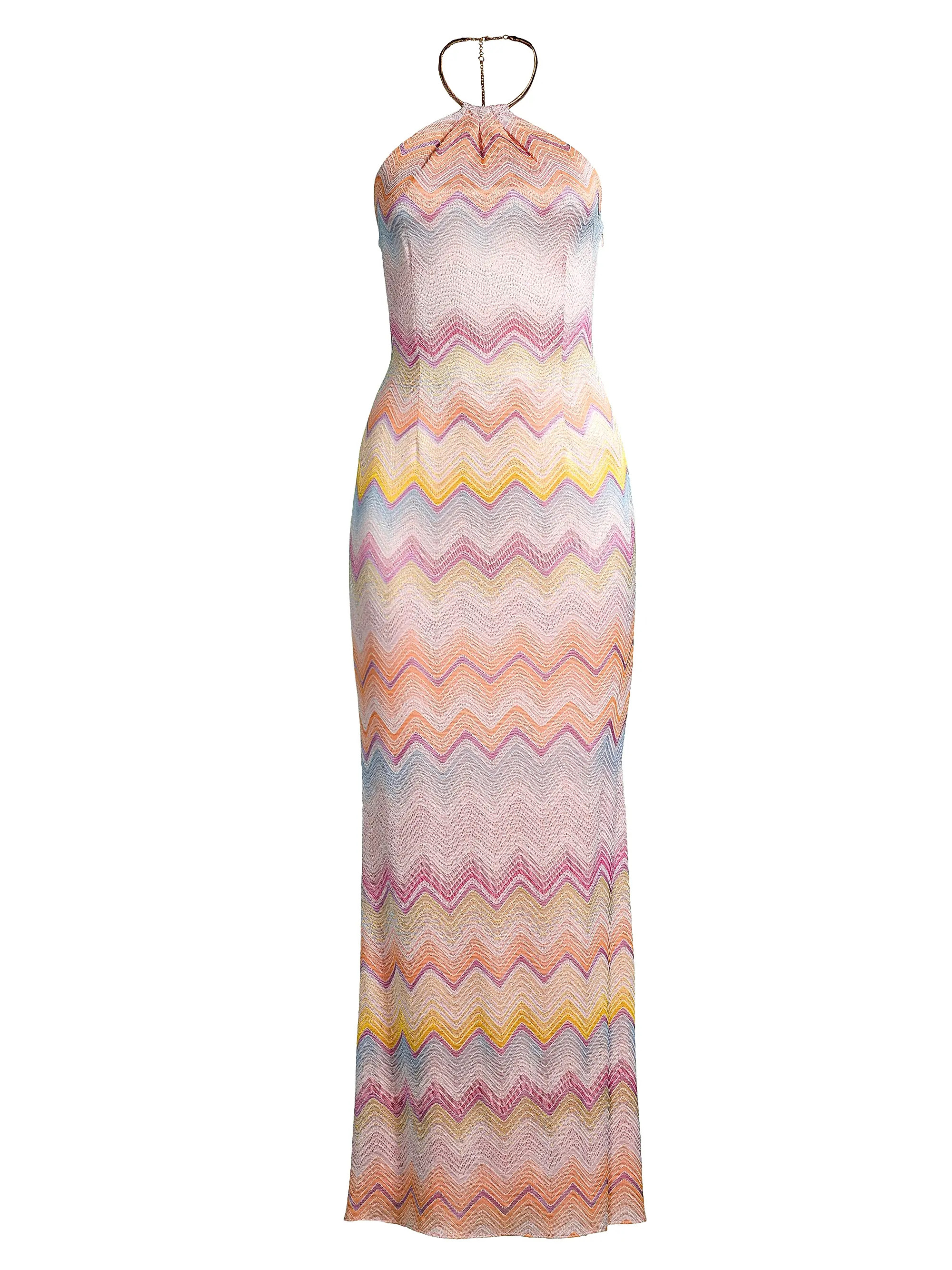 Striped Jacquard Maxi Dress | Saks Fifth Avenue