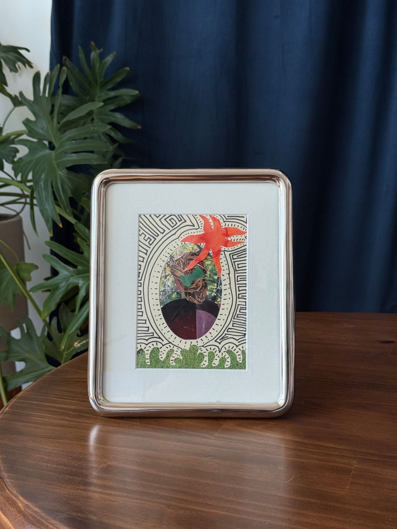 So into this handcrafted aluminum frame, its simple and so elegant. Perfect for family photos or new art! 

#LTKHome #LTKFindsUnder50