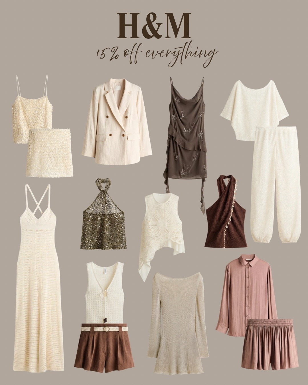 H&M 15% off everything - Here’s some of my faves from their recent new arrivals 

#dress #summer #holiday

#LTKspring #LTKsummer #LTKuk
