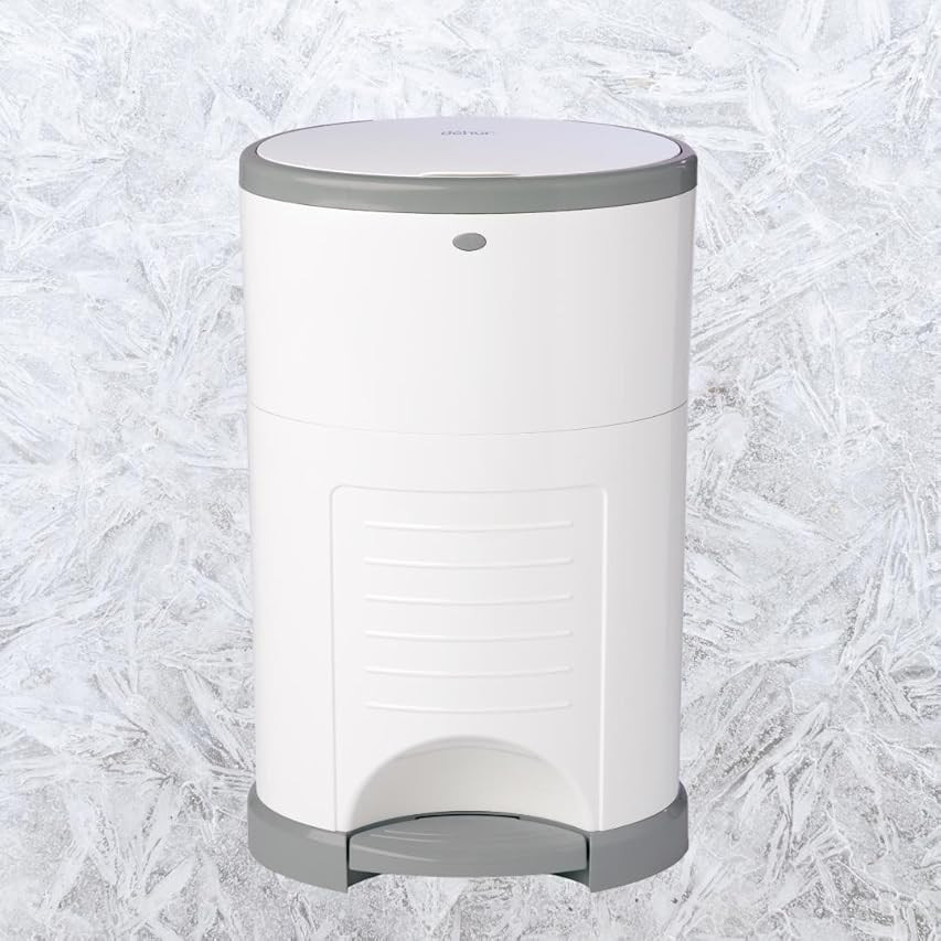 Diaper Dekor Classic Diaper Pail Gift Set – White | Comes with up to a Year's Supply Worth of D... | Amazon (US)