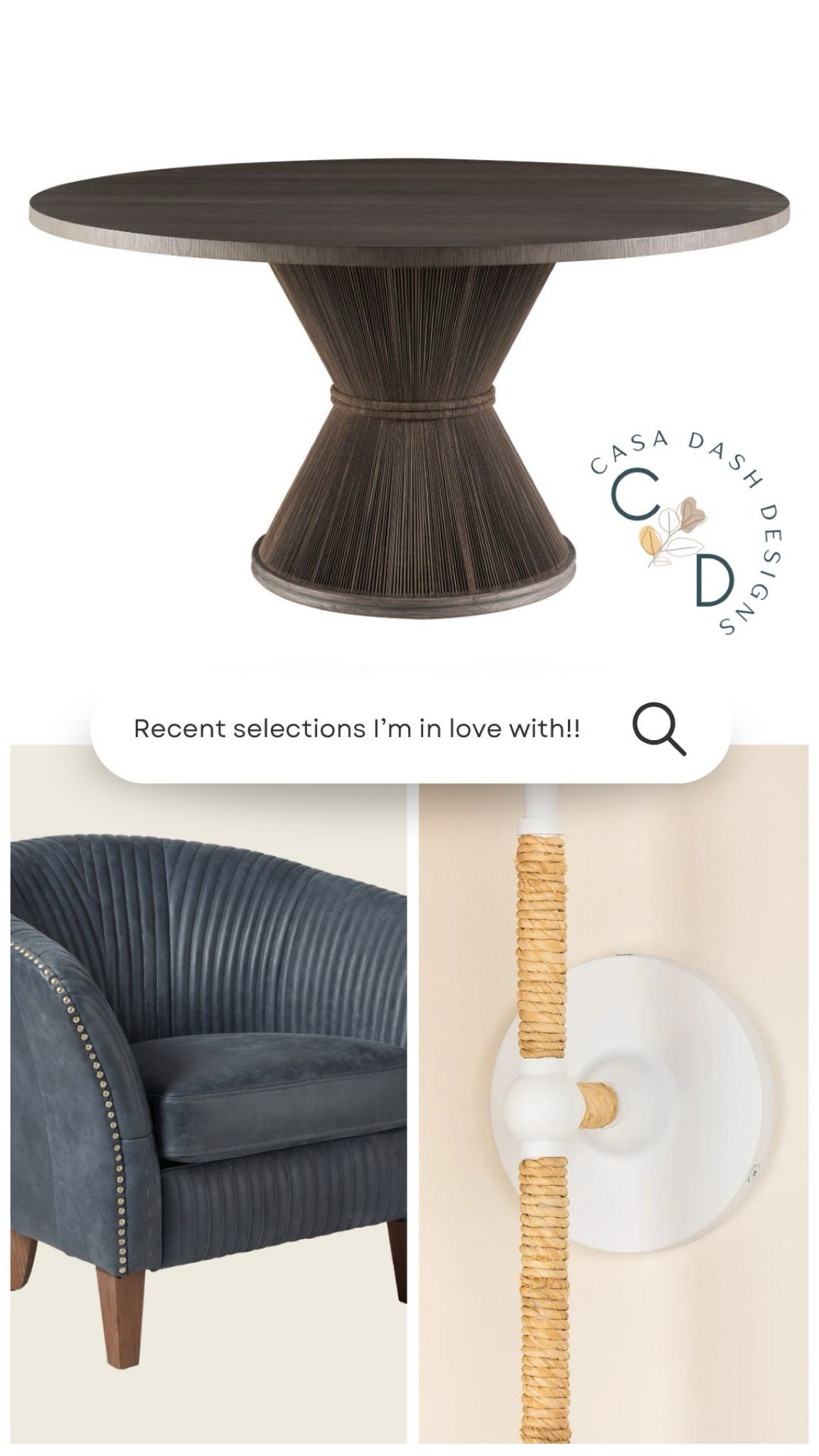 Recent design selections we are in love with. 
Dinner table, oka furniture, accent chair, leather arm chair, coastal sconce, wall sconces

#LTKSeasonal #LTKStyleTip #LTKHome
