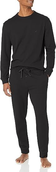 Nautica Men's Waffle Pajama Pant Set | Amazon (US)