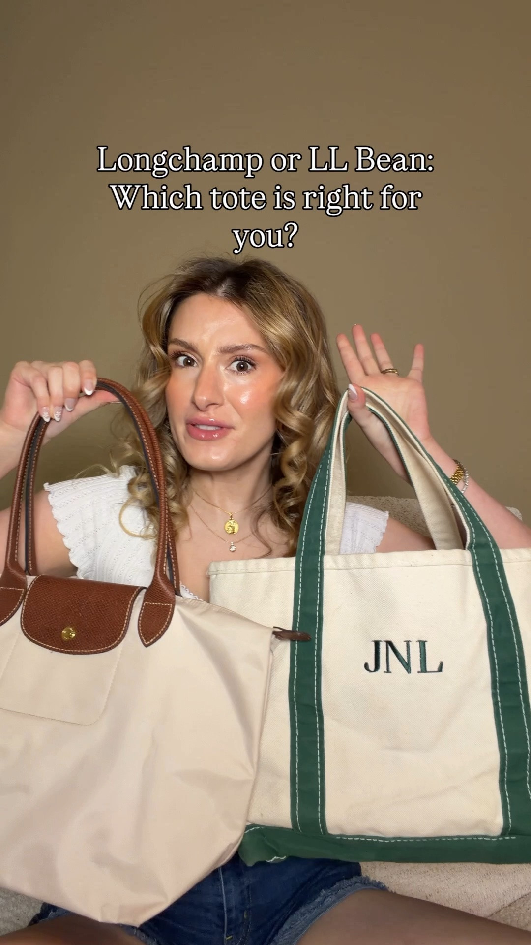 Let us compare the Longchamp Le Pliage and the LL Bean boat and tote

Both of these totes are a size medium 
And the size is very comparable.
They both have fabric bodies but the Longchamp is made of nylon and the LL Bean tote is 100% cotton. The Longchamp also has leather trimmings and a zipper while the LL bean tote doesn’t have any hardware. 

They’re both incredibly easy to clean. I throw the boat and tote in the washing machine and wipe down my Longchamp (but some people throw it in the washing machine too)

They both fold up but the Longchamp has a clasp to keep it securely folded so it stays in place and is easier to fold and store.

Which one is your favorite?

#LTKootd #LTKdayinmylife