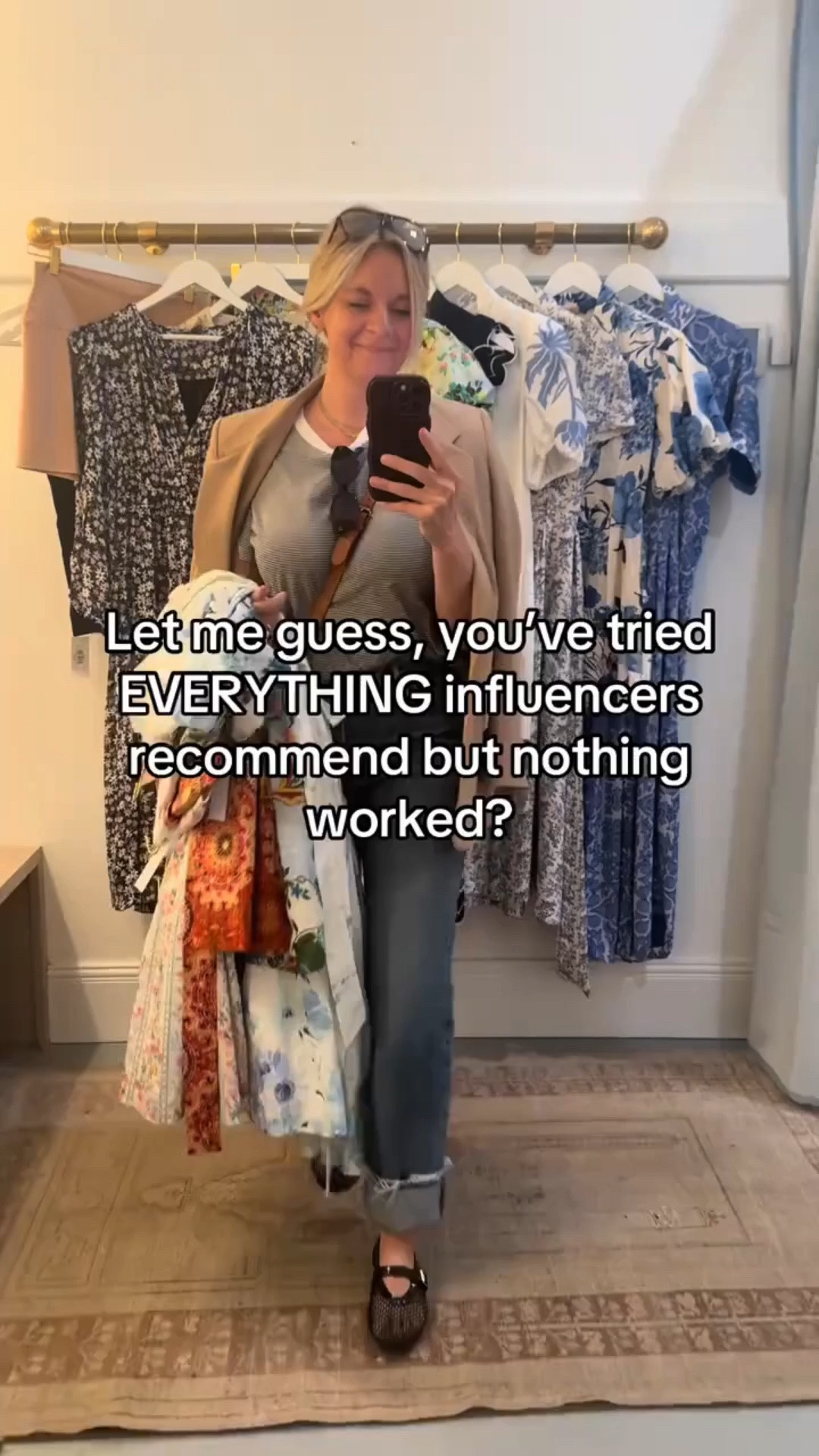 That’s because influencers have different bodies, proportions, and lifestyles than you. 

What looks amazing on them might be completely wrong for YOUR shape, height, or daily routine. Their styling tips work for THEIR life—not yours. 

Real style isn’t about copying. It’s about learning what works for YOUR body and building from there. 

Stop following their playbook. Start building your own. 

💬 Ready to find what actually works for YOU? DM us to work together 

✨ Follow for styling tailored to real women