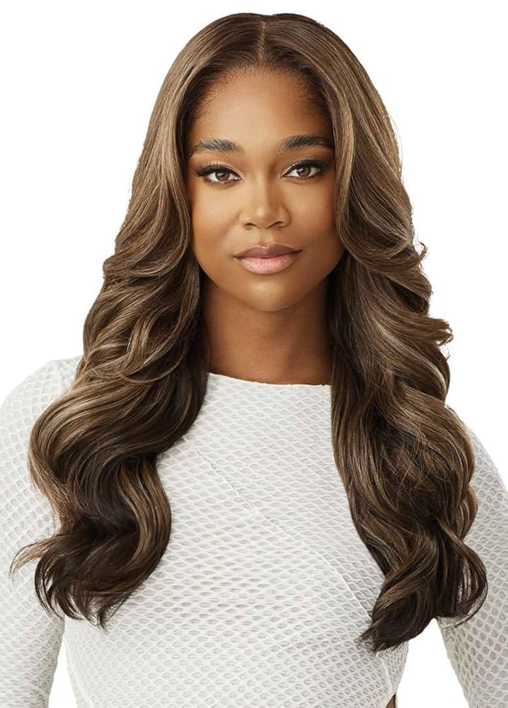 Outre Lace Front Wig - Perfect Hair Line 13X6 - Fiorina (DARK BROWN 2) | Amazon (US)