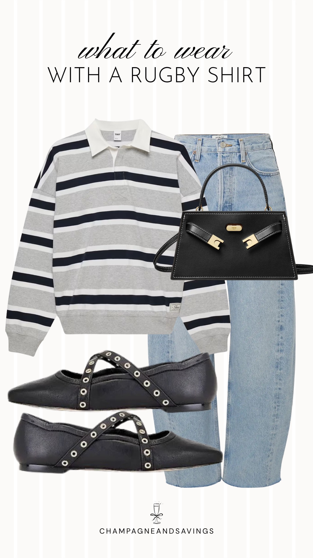 Rugby shirt outfit

#LTKootd
