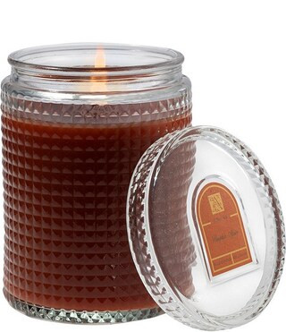 Aromatique Pumpkin Spice Textured Glass Candle, 15 oz. | Dillard's | Dillard's