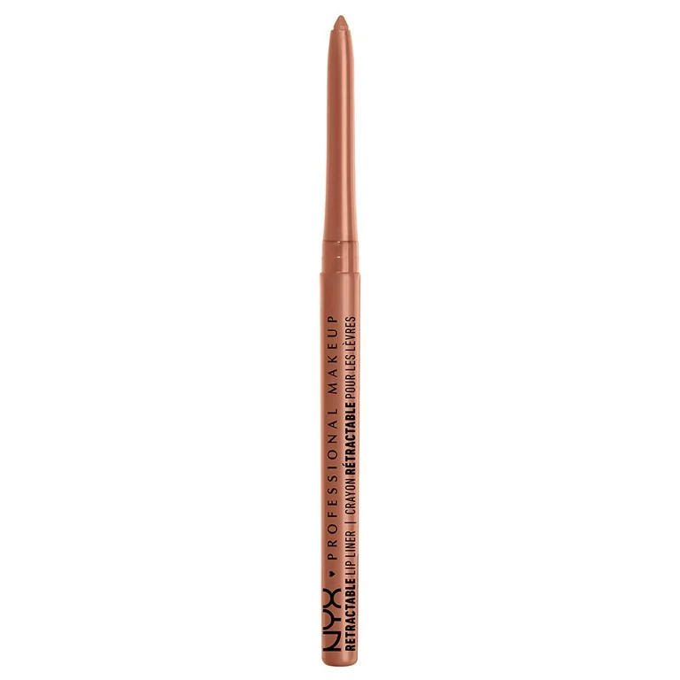 NYX Professional Makeup Retractable Lip Liner, Long-lasting Mechanical lip pencil, Nude - Walmart... | Walmart (US)