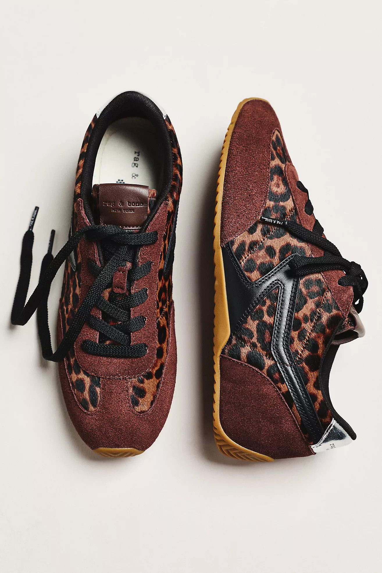 rag & bone Animal Retro Runner Slim Ultra Sneakers | Anthropologie (US)