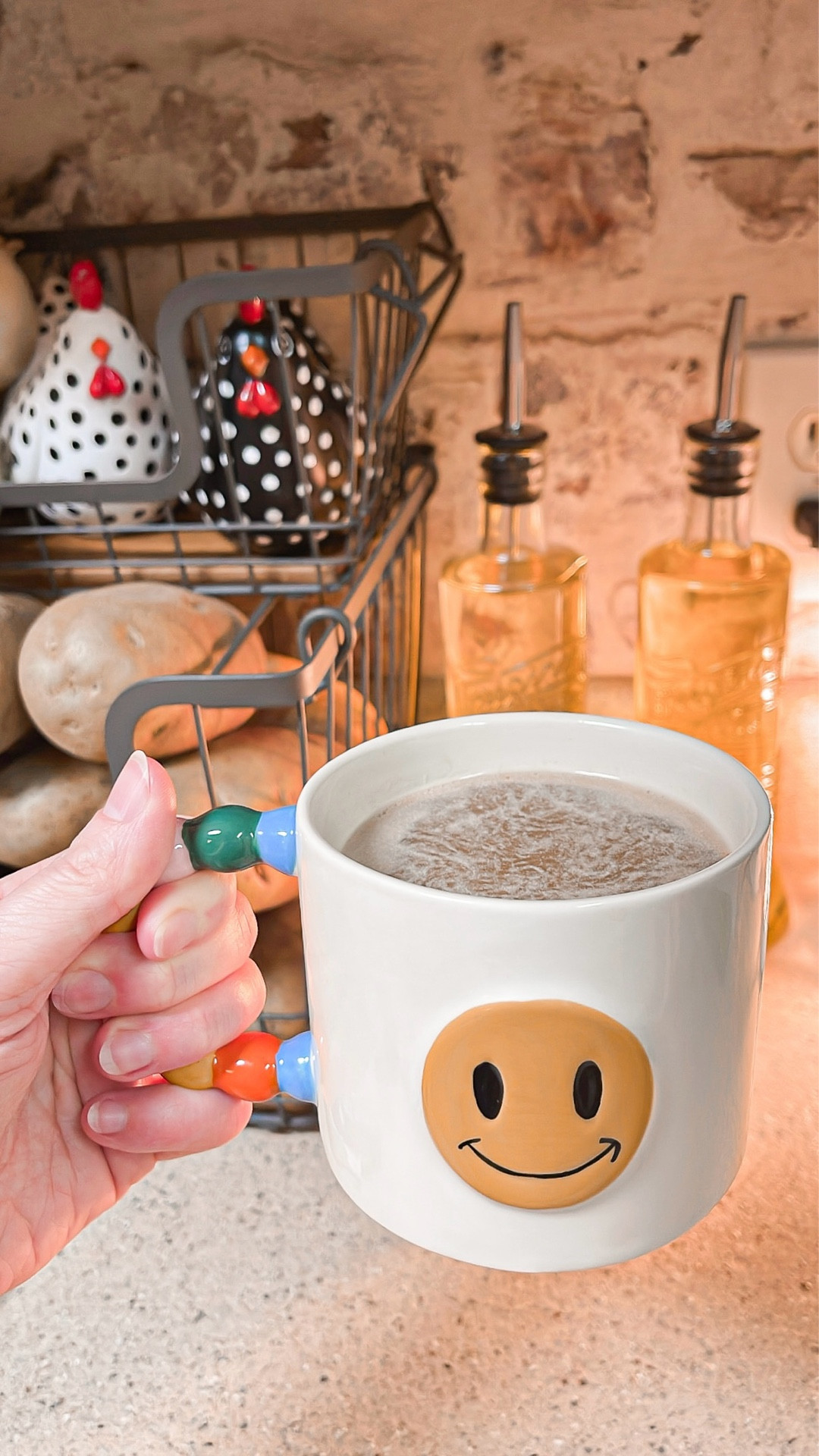 My favorite collagen mushroom coffee in the cutest smiley mug. 🙂 🍄‍🟫 🫶🏼 ☕️ ✨💟

#LTKActive #LTKdayinmylife #LTKBeauty