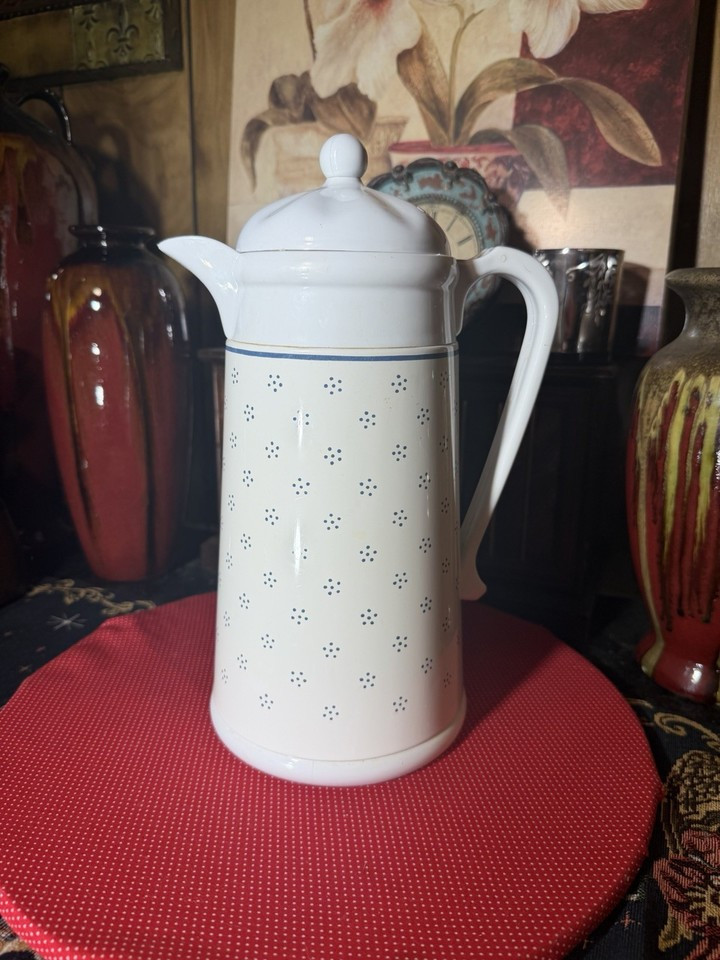 Vintage A.K. Das Thermal Coffee Carafe Glass Lined Insulated Made in Japan | eBay US