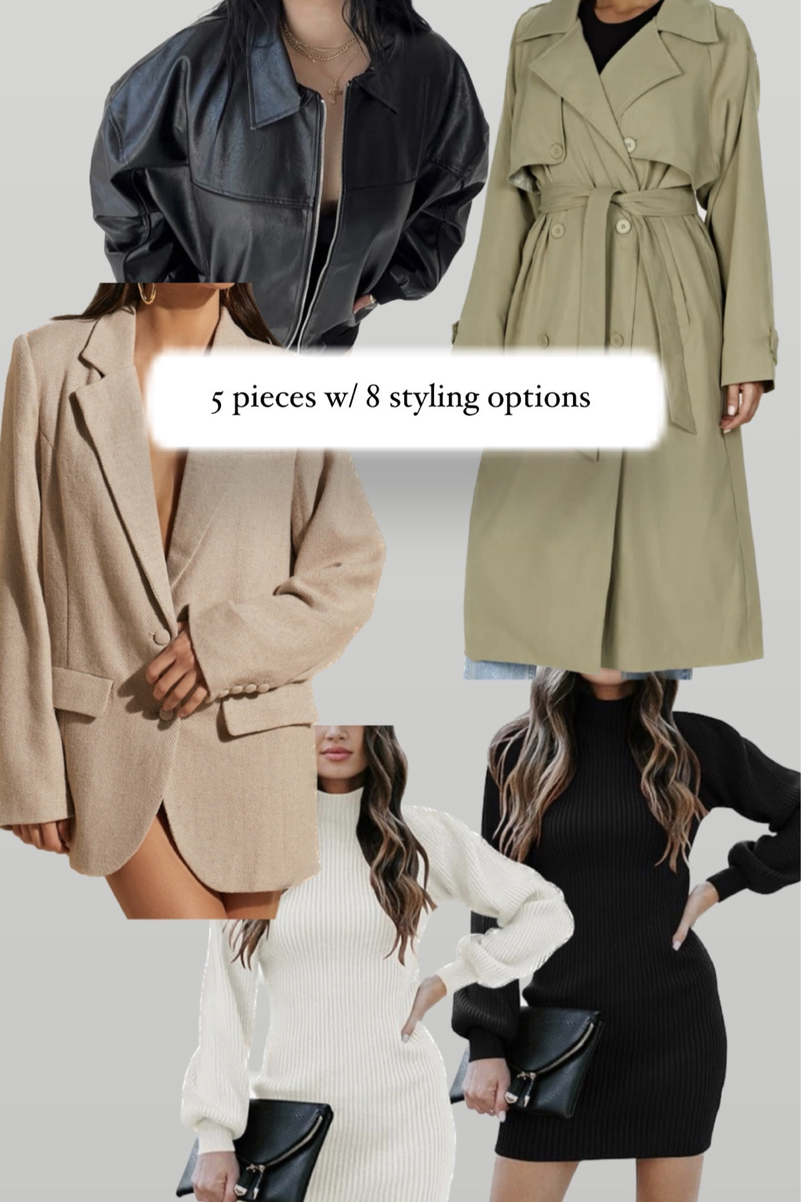 So many outfits with these pieces 

#LTKfindsunder50 #LTKplussize #LTKstyletip