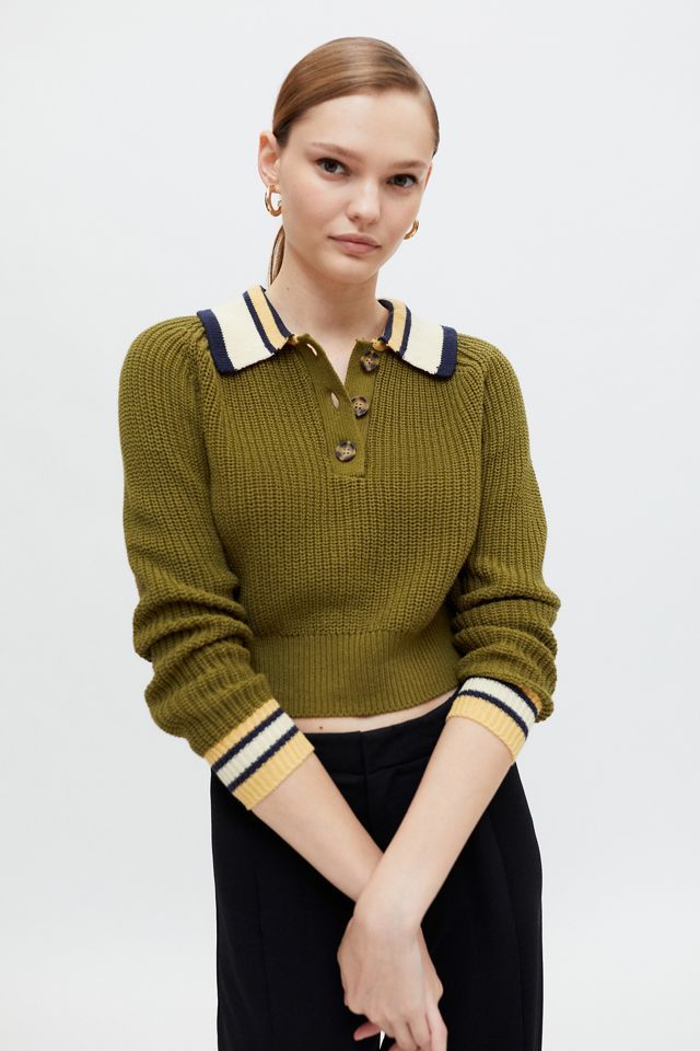 BDG Taylor Collared Sweater | Urban Outfitters (US and RoW)