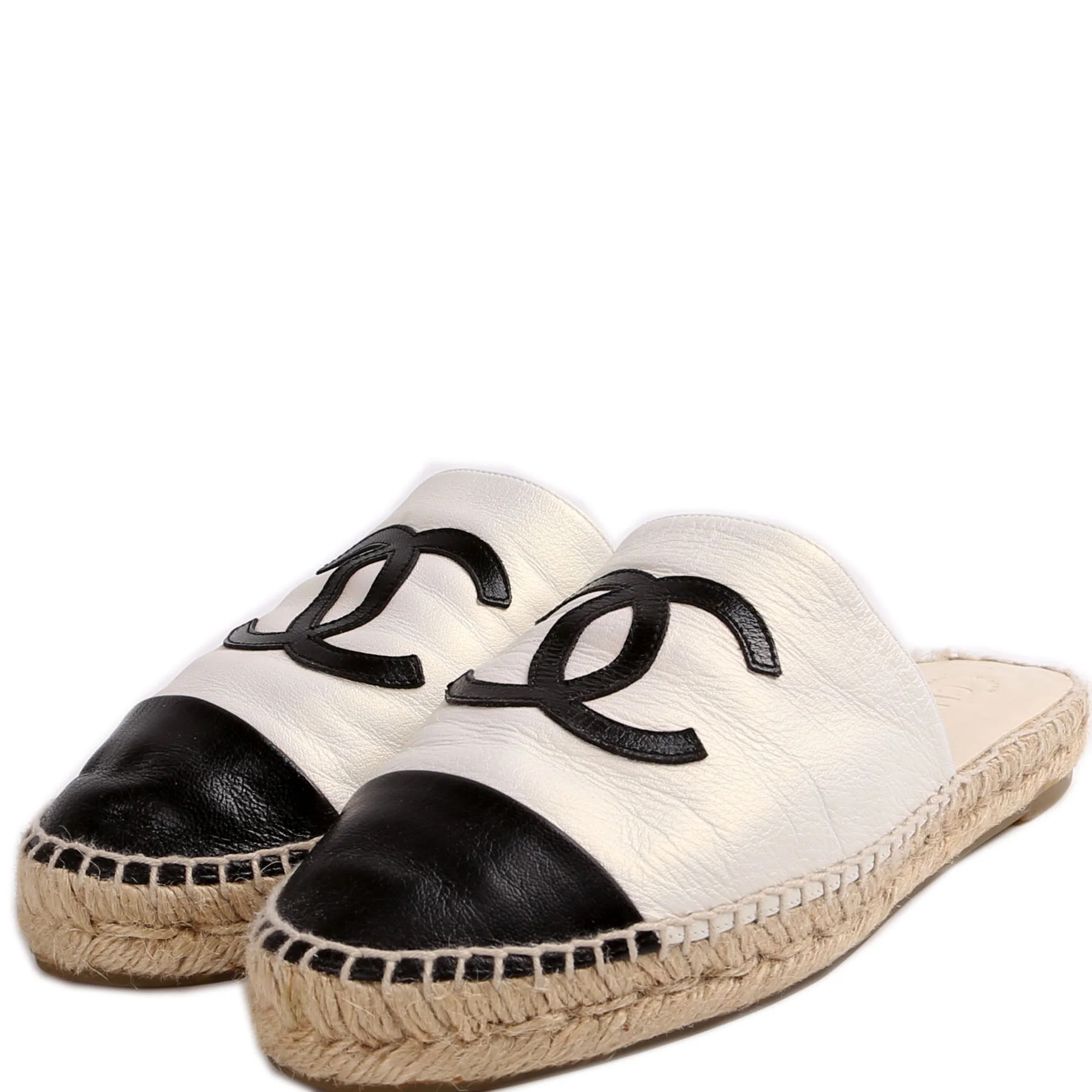 CC Espadrille Slides Size 39 | Keeks Designer Handbags