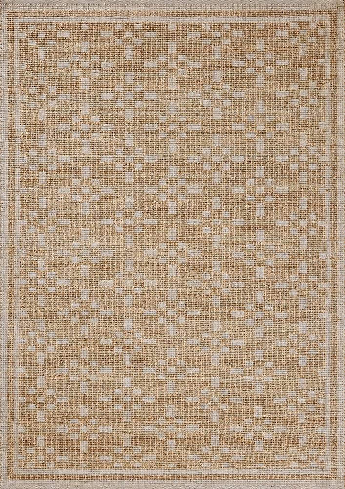 Loloi Chris Loves Julia Judy Collection JUD-07 Natural/Ivory 5'-0" x 7'-6" Area Rug | Amazon (US)