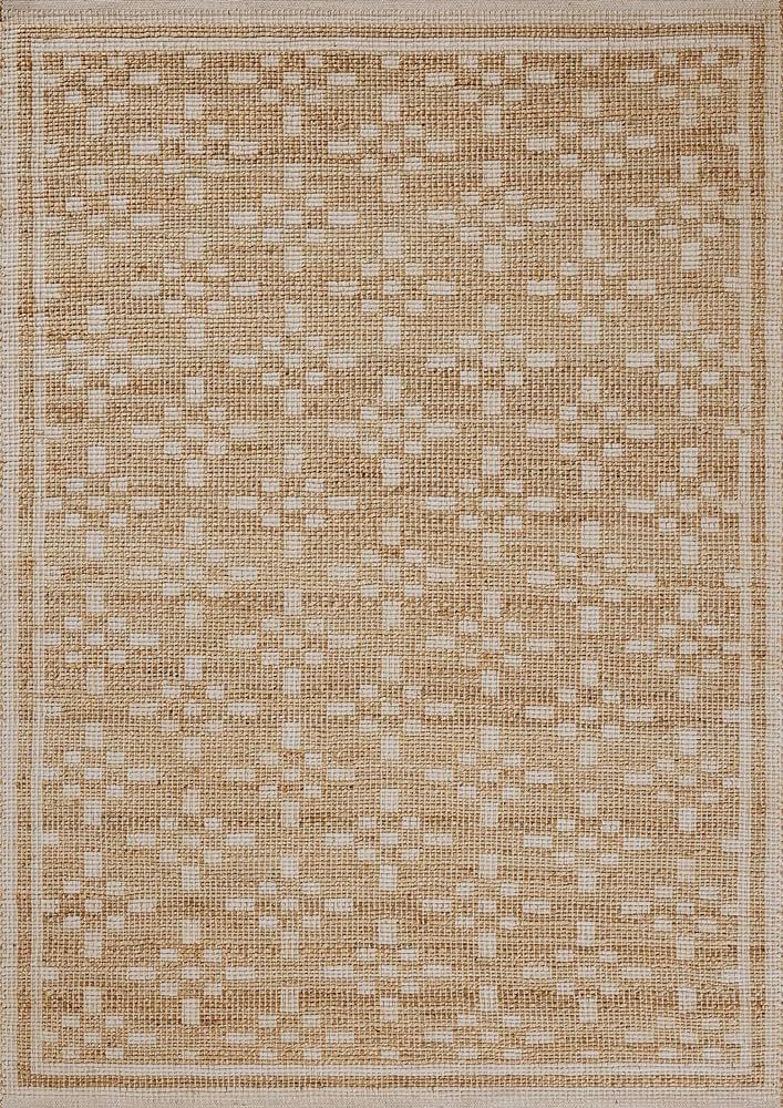Loloi Chris Loves Julia Judy Collection JUD-07 Natural/Ivory 5'-0" x 7'-6" Area Rug | Amazon (US)