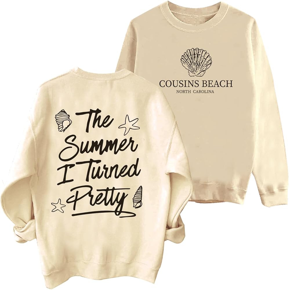 Beach Sweatshirts Vintage Crewneck Sweatshirt Hoodies Gift | Amazon (US)