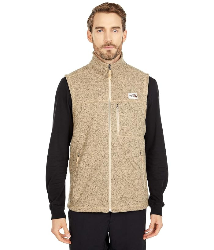 The North Face Gordon Lyons Vest (Hawthorne Khaki Heather) Men's Clothing | Zappos