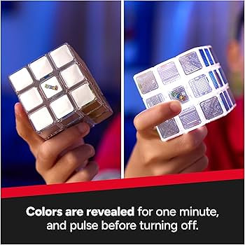 Rubik’s Cube, Pulse Cube, Light-Up Brain Teaser Puzzle for Speed Cubers, Solve The Puzzle Befor... | Amazon (US)
