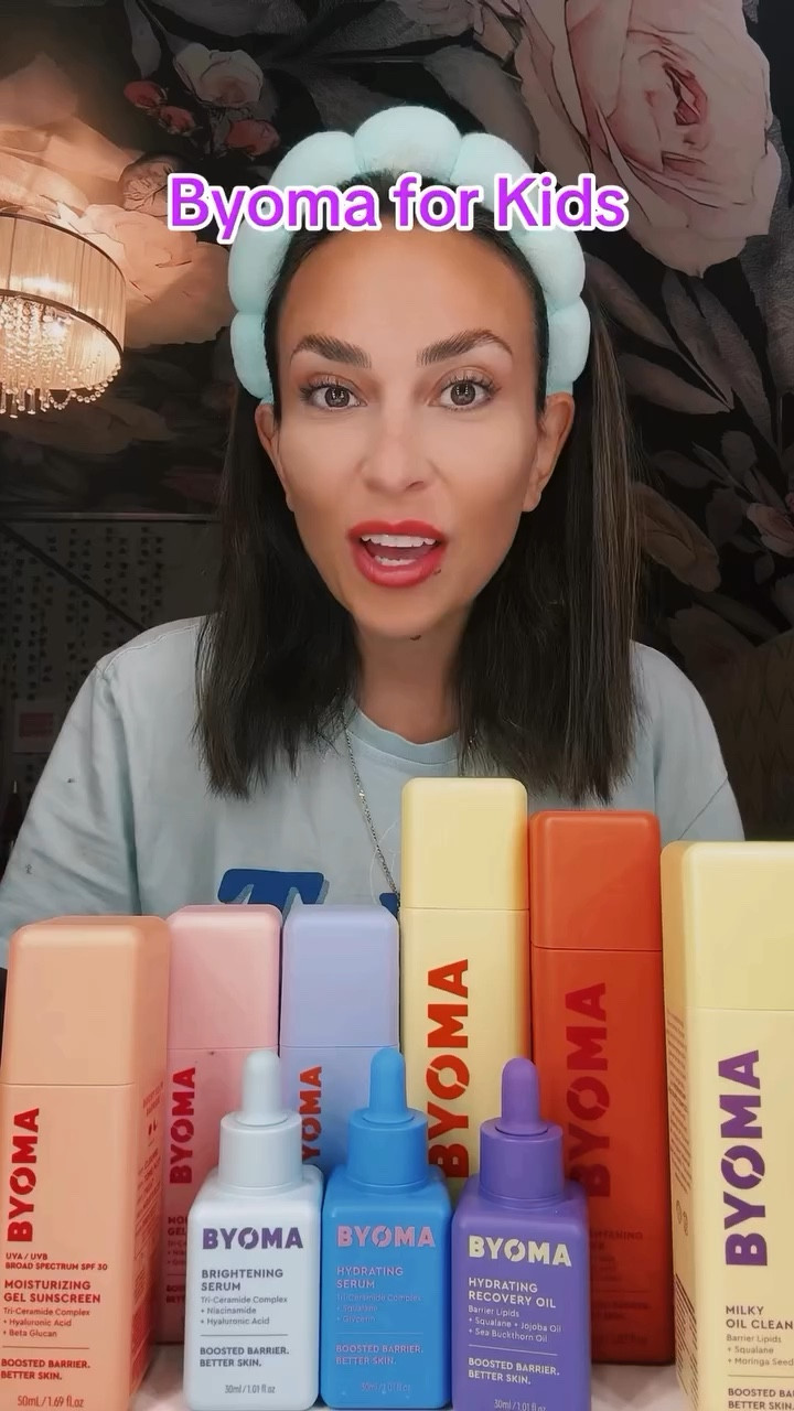 Byoma for Kids?? #genalpha #skincare #byoma #byomaforkids