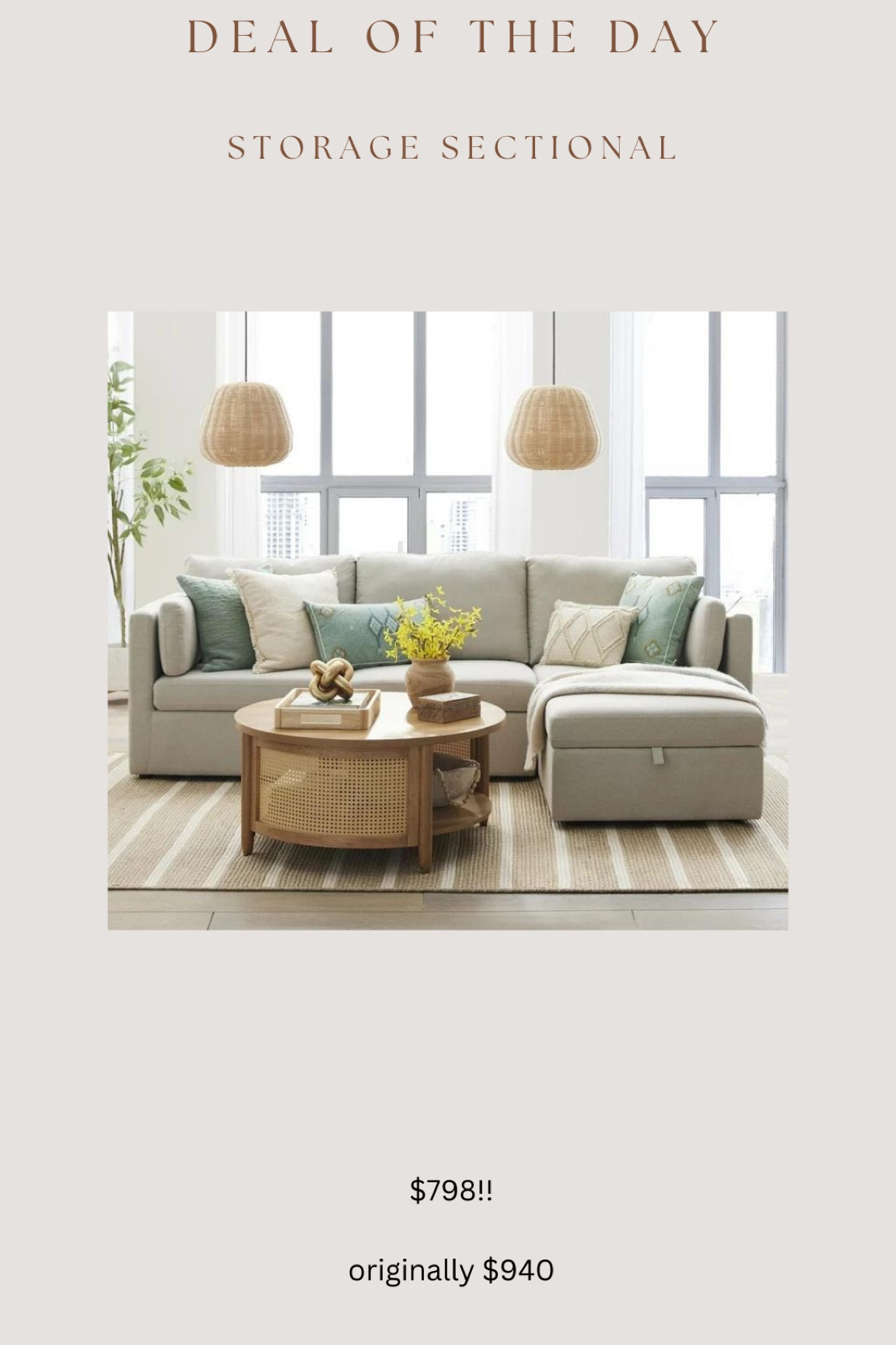 This new Walmart sectional is on sale right now!! Loveee that it has storage! One of the prettiest & best prices I’ve found for this style 🙌🏻

#LTKHome #LTKStyleTip #LTKSaleAlert