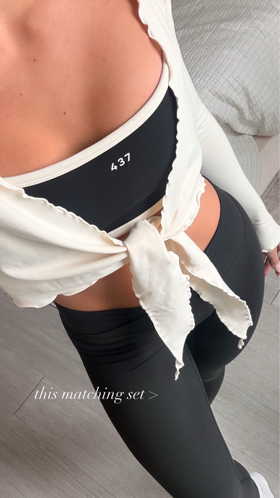 loving this matching set from @Shop 437 ￼ 🤍

the fabric is SO nice + thick and the fit is everything. this set will definitely be on repeat for pilates mornings, wellness walks, and everyday errands ☕️

#ad #pilatesstyle #wellnessgirl #activewearstyle #fitnessfashion #matchingset #pilatesoutfit #athleisurelook

#LTKfitnessgoals #LTKActive #LTKootd