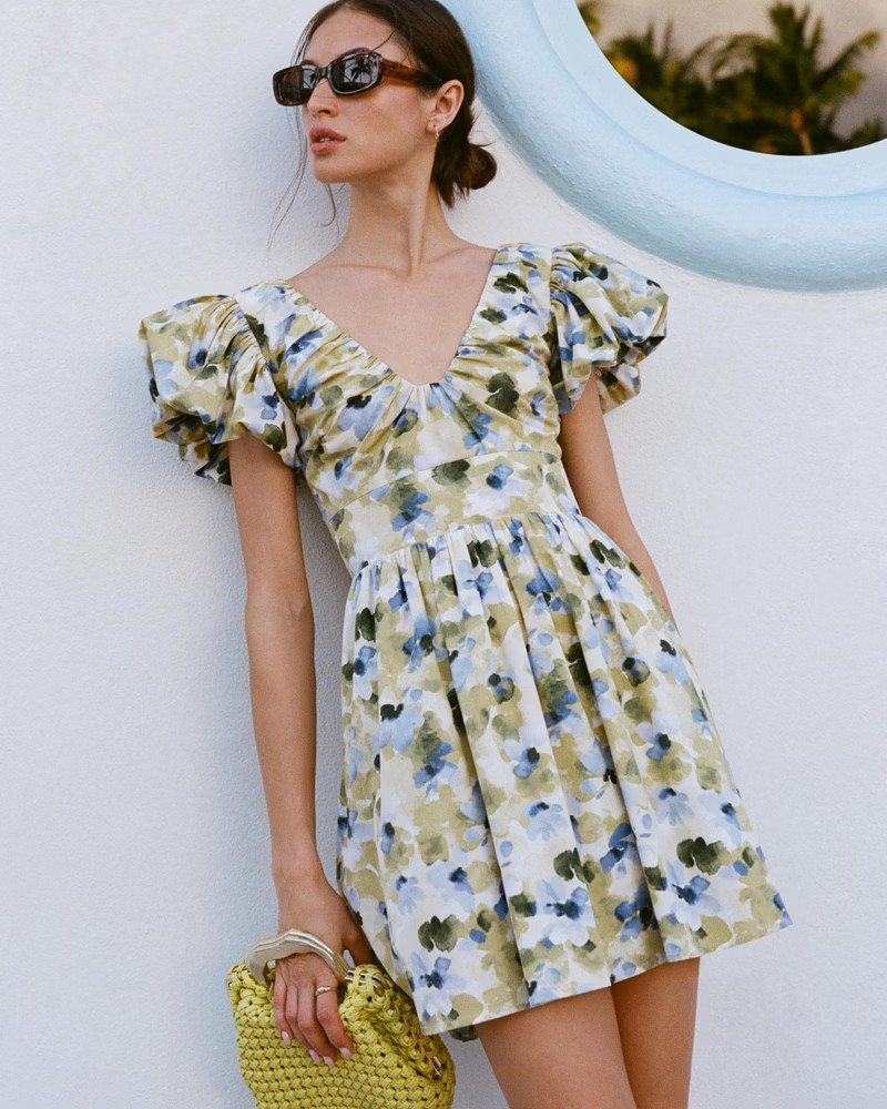 Puff Sleeve Flirty Skort | Abercrombie & Fitch (UK)