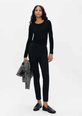 Calça Hering Básica Alfaiataria Preto | Dafiti (BR)