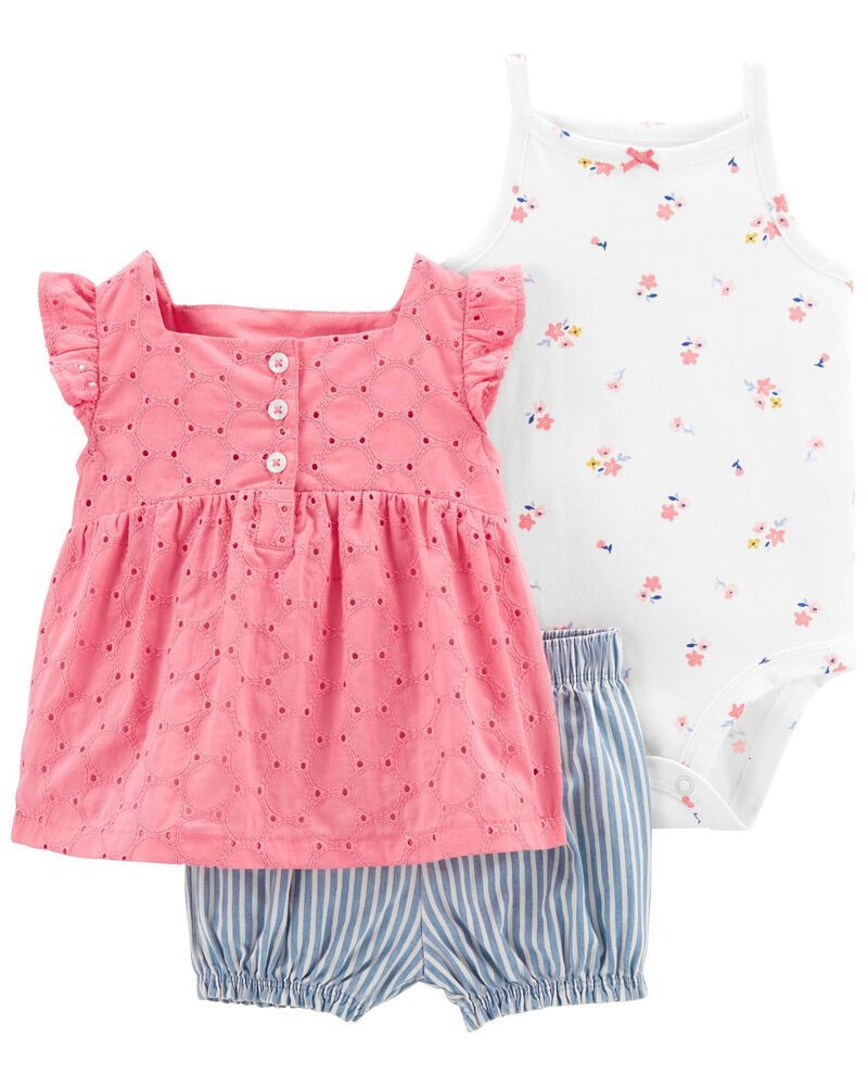 3-Piece Little Short Set | Carter's