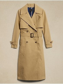 Rio Bonded Trench Coat | Banana Republic (US)