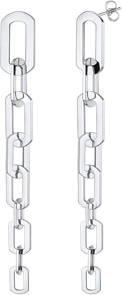 Trendy Gold Plated Hoop, Dangle, Cuff Earrings for Women with Surgical Post | Amazon (US)