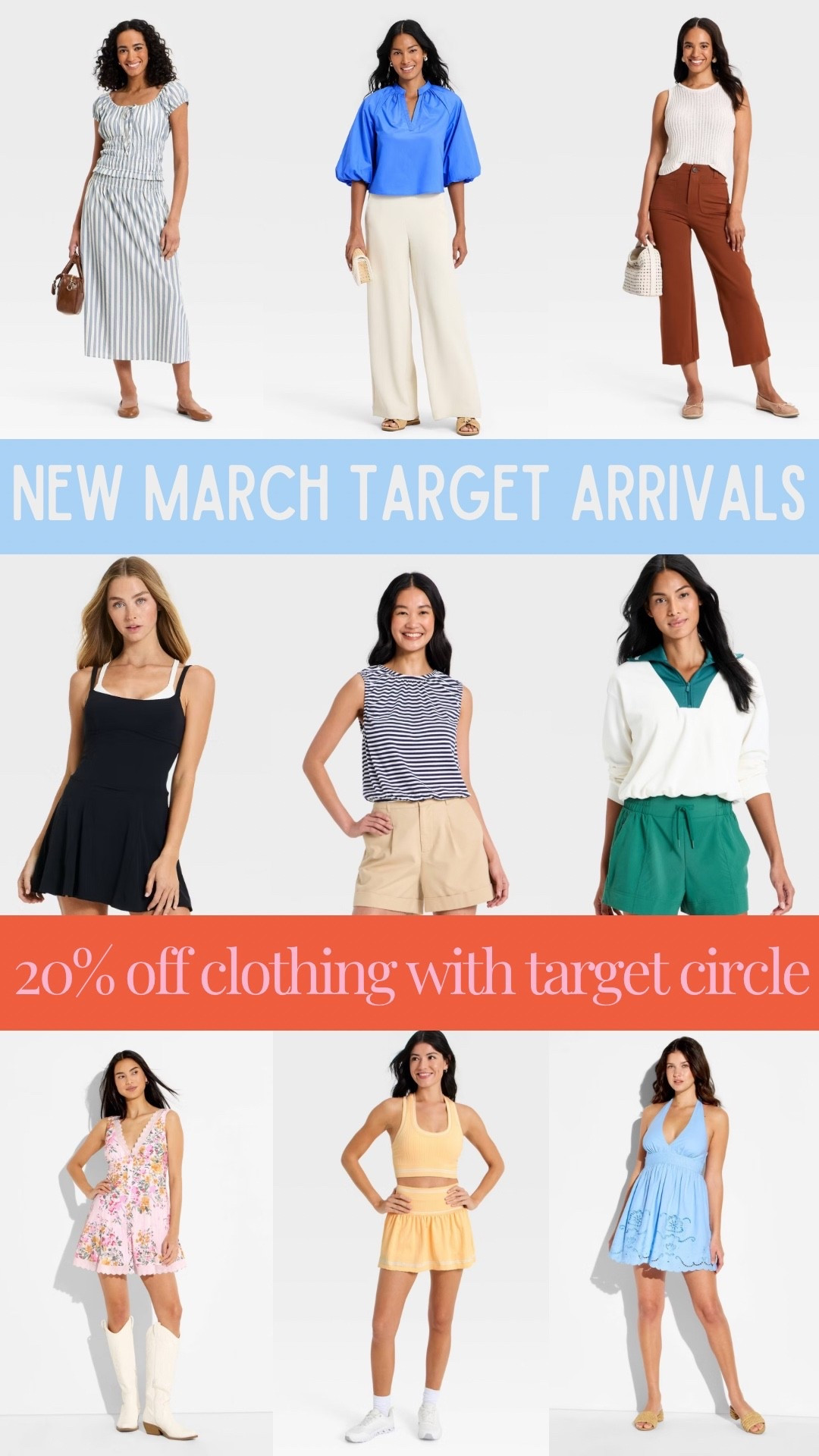20% off clothing this week for target circle members! 

#LTKSaleAlert #LTKSeasonal