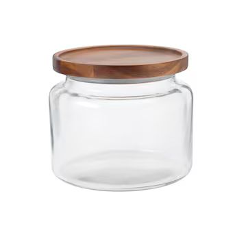allen + roth 2-quart Glass Bpa-free Reusable Canister with Lid Lowes.com | Lowe's
