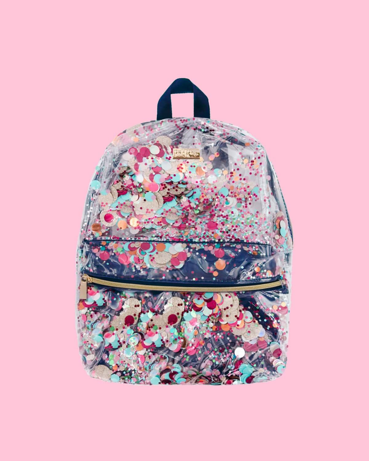 Essentials Confetti Clear Fashion Backpack | Packed Party