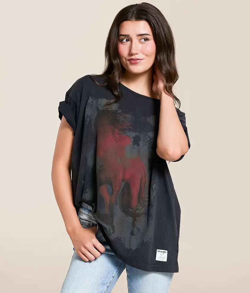 Horse Oversized T-Shirt | Buckle