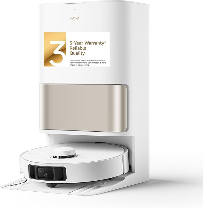 Mova P10 Pro Ultra Gen 2 Robot Vacuum and Mop, 26,000Pa Suaction, 212°F Hot Water Auto Mop Washi... | Amazon (US)