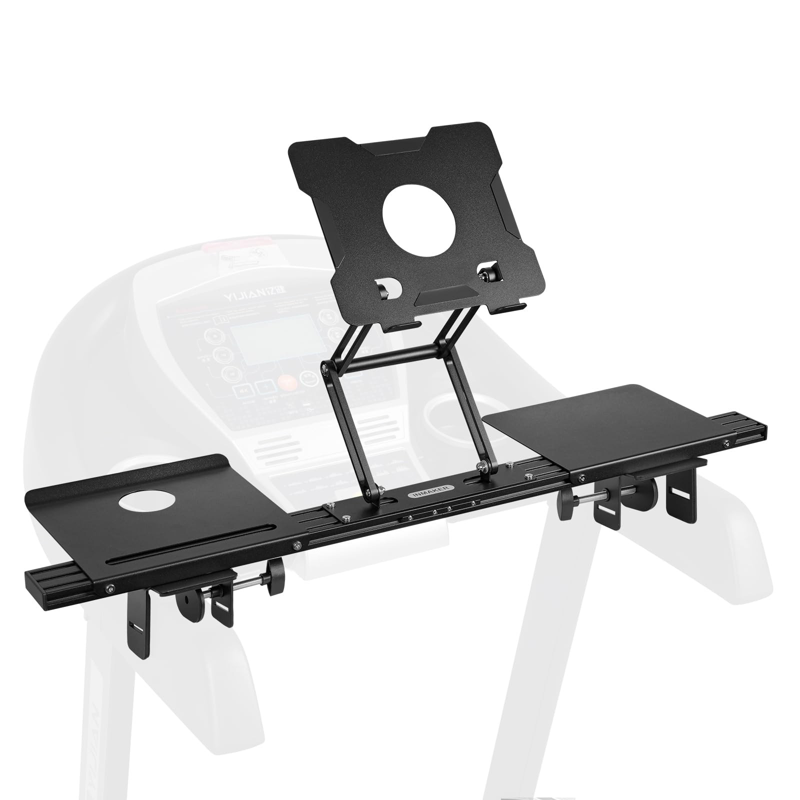 INMAKER Treadmill Desk Attachment, Universal Treadmill Laptop Holder Adjustble Height Width, Alum... | Amazon (US)