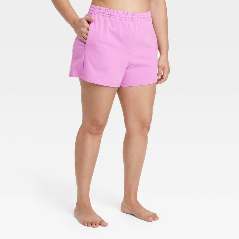 Women's French Terry Shorts 3.5" - All in Motion™ | Target