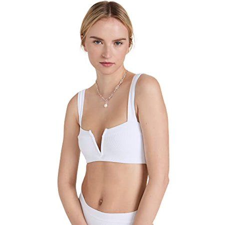 L*Space Women s Lee Lee Bikini Top White L | Walmart (US)