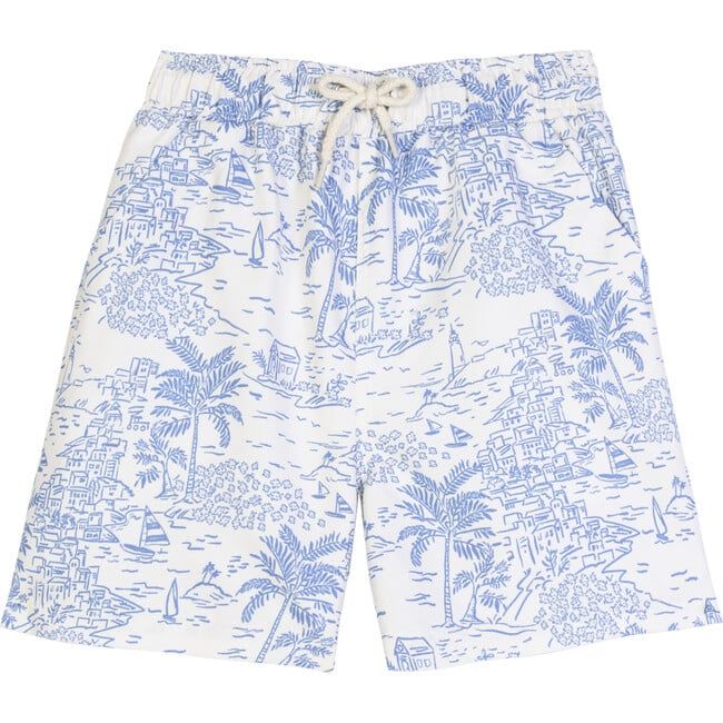 Christopher Swim Trunk, Seascape Toile | Maisonette