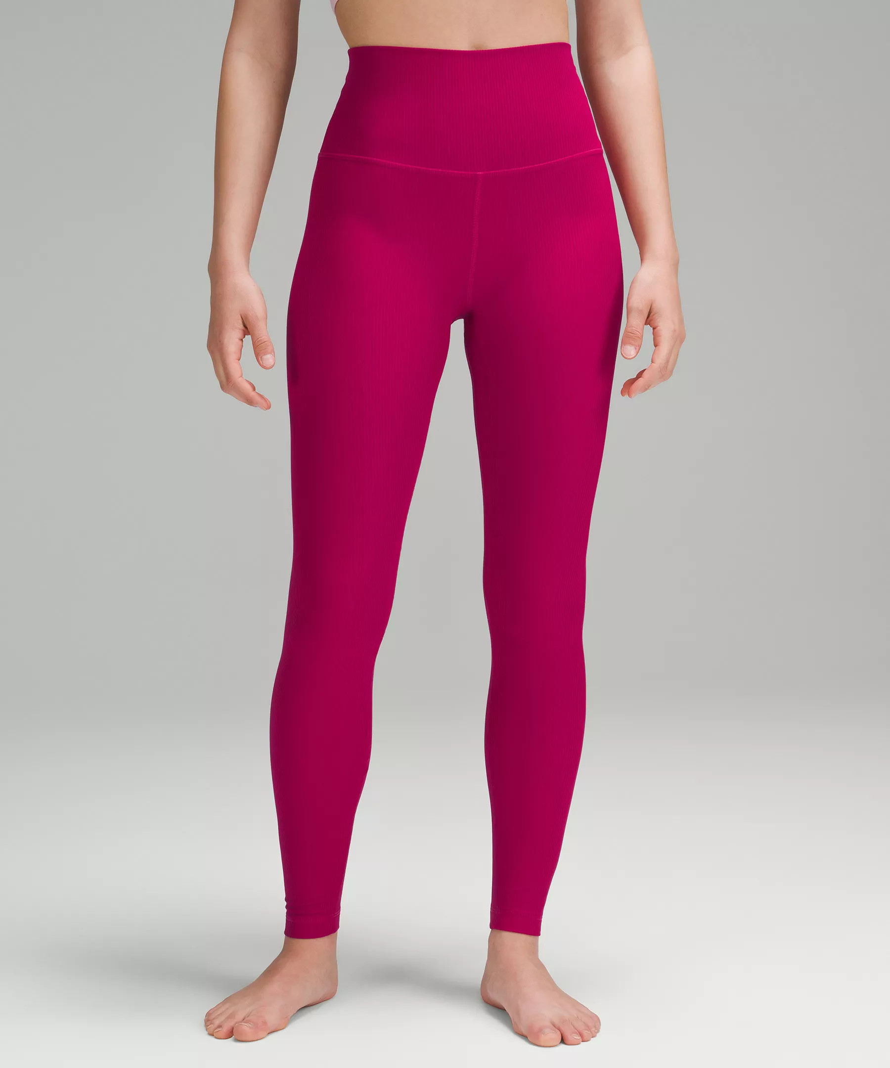 lululemon Align™ Ribbed High-Rise Pant 28" | Lululemon (US)