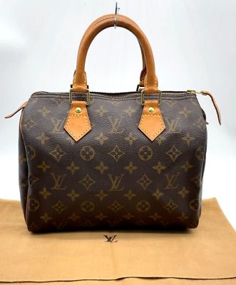 Authentic  Louis Vuitton Monogram Speedy 25 M41528 Handbag NS030740  | eBay | eBay US