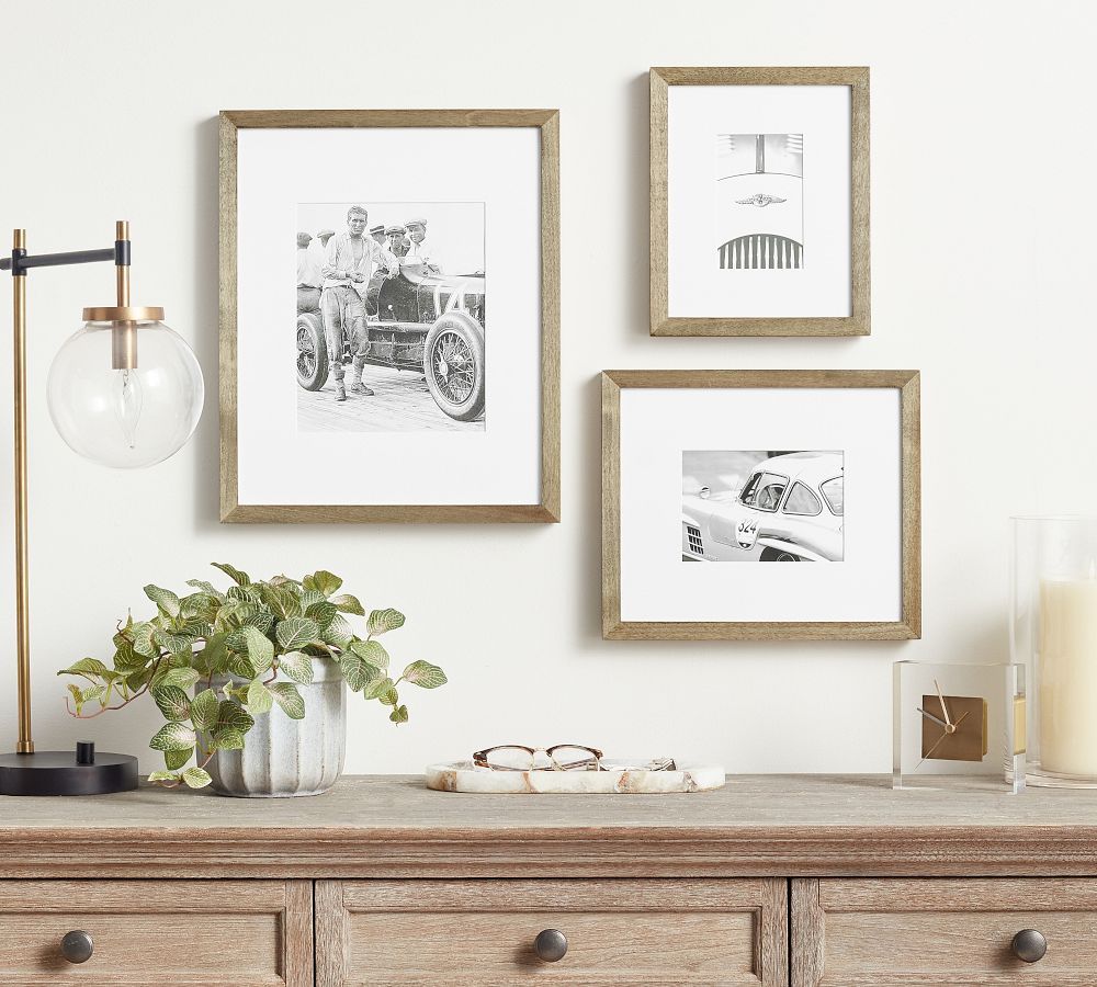 Multi-Mat Wood Gallery Assorted Frames - Set of 3 | Pottery Barn (US)
