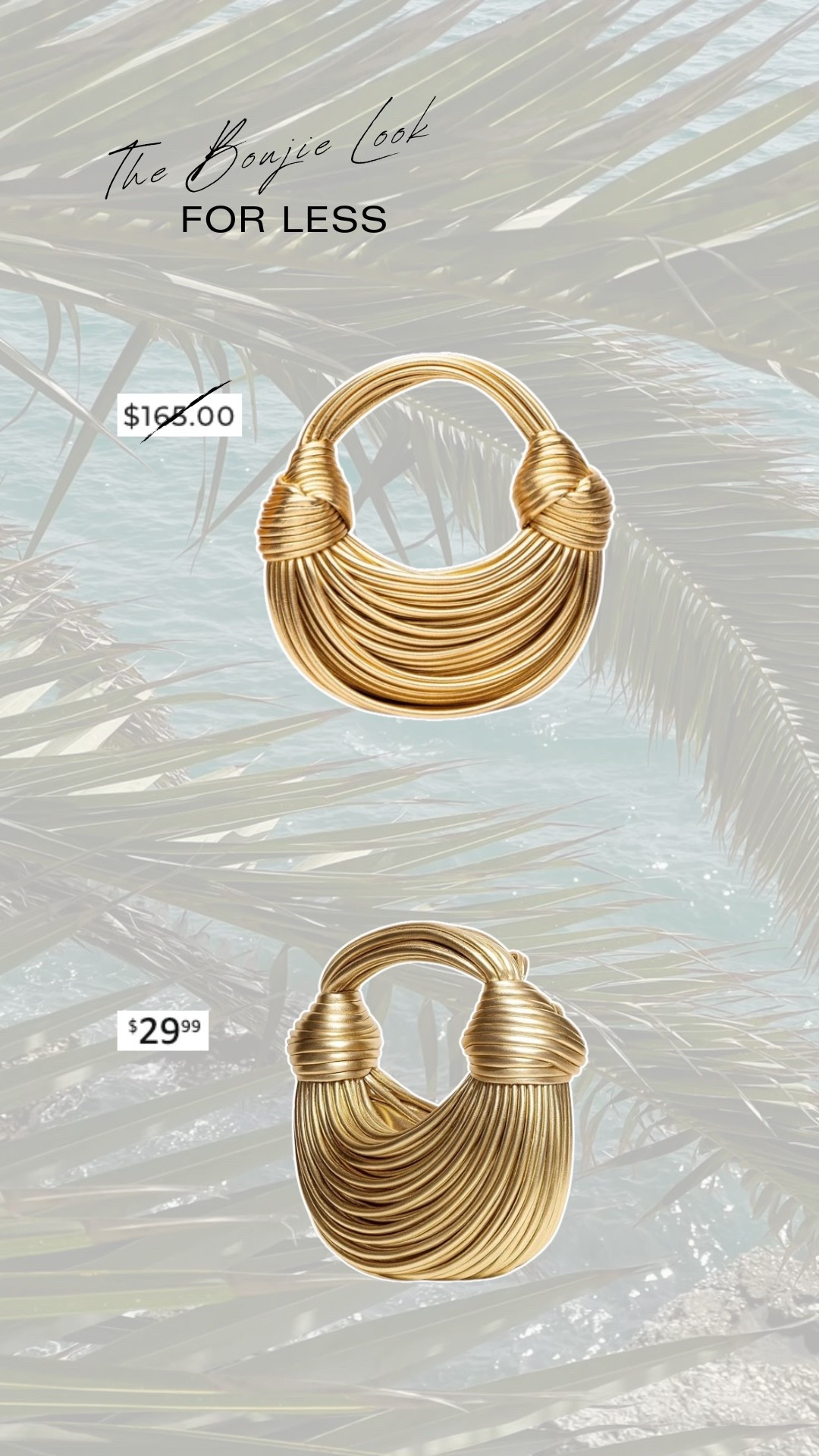 Designer look for less ✨ This gold statement bag gives the same elevated, sculptural feel for a fraction of the price. I have it and loveee!

#LTKootd